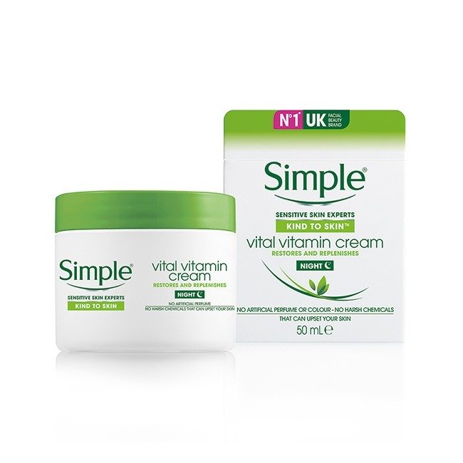 Simple Kind Skin To Vital Vitamin Night Cream 50ml