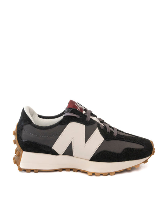 NEW BALANCE Sneaker 327 nero/bianco 327KC D MESH-BLK/WHT