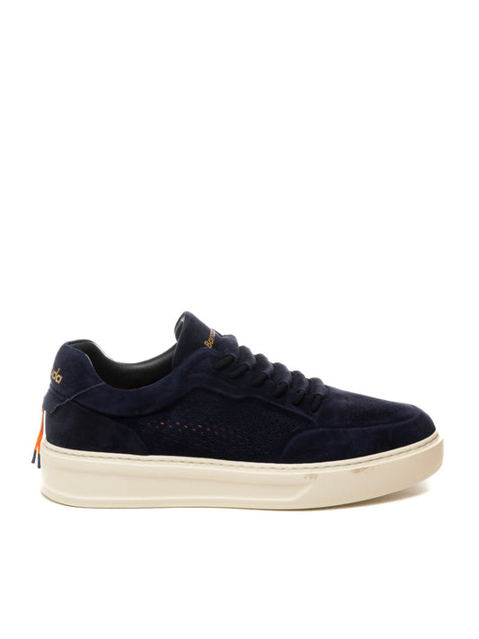 BARRACUDA Sneaker camoscio navy BU3612 NABUK-NAVY