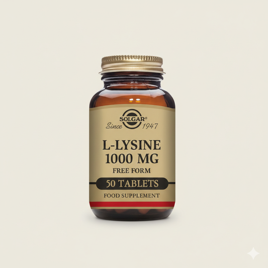 Solgar - L-Lysine 1000 mg. - 50 tab