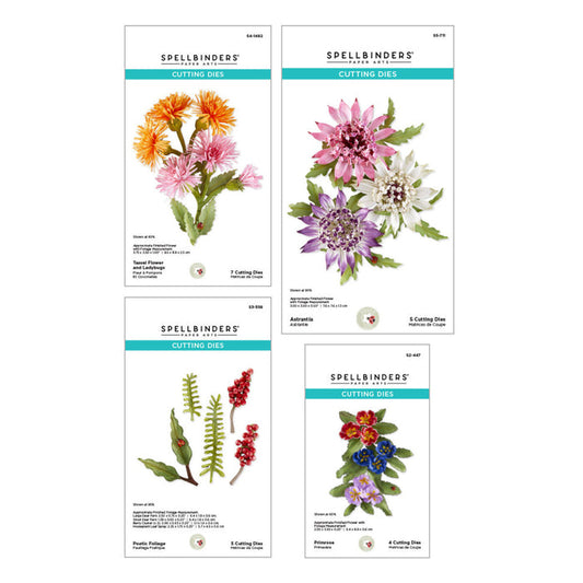 Spellbinders - Die Bundle - Serenity Garden. Available at Embellish Away in Bowmanville Ontario Canada.