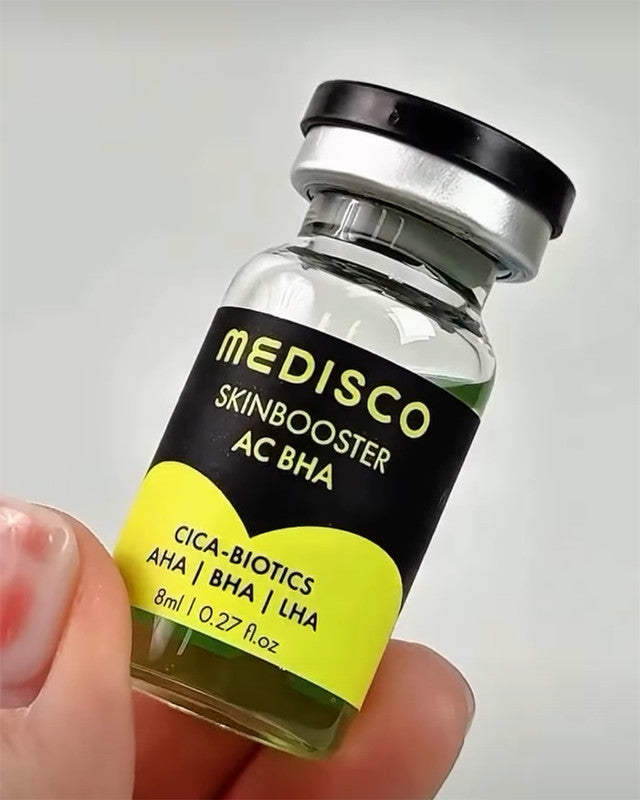 Stayve Medisco Skinbooster AC BHA 8ml 1 Vial - AHA 10,080 PPM & BHA 1,900 PPM for Problematic Skin - SD Cosmetics Care