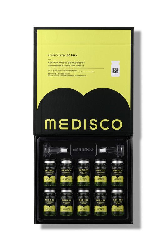 Stayve Medisco Skinbooster AC BHA 8ml 1 Vial - AHA 10,080 PPM & BHA 1,900 PPM for Problematic Skin - SD Cosmetics Care