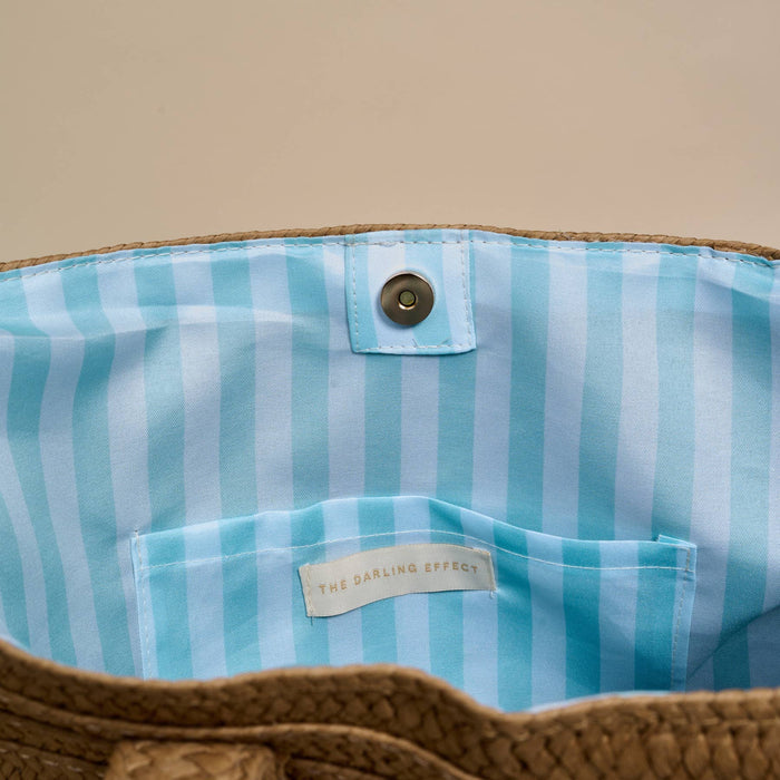 Straw & Sun Tote – Beach