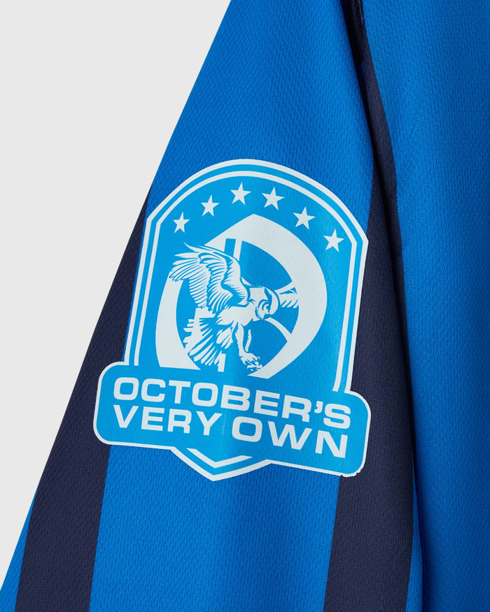 Stripe Soccer Jersey - Vibrant Blue