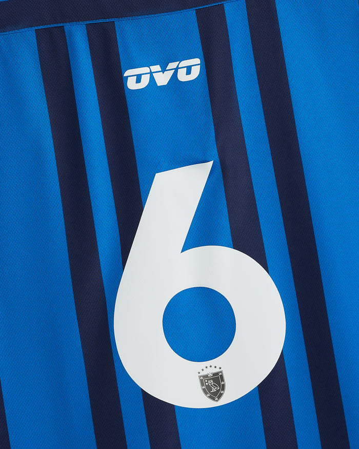 Stripe Soccer Jersey - Vibrant Blue