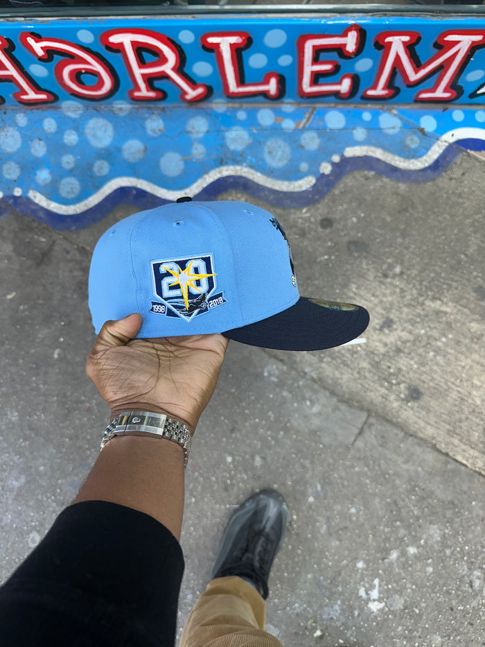 Tampa Bay Rays Mascot Sky Blue and Navy 20Th