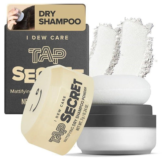 TAP SECRET MATTIFYING DRY SHAMPOO - Sampon Uscat Sub Forma De Pudra, Transparenta - skinseen.ro