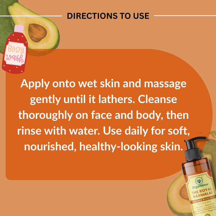 The Royal Rasmalai - Face and Body Wash