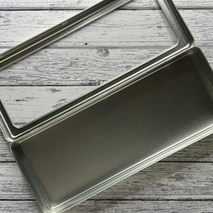 Tim Holtz - Distress Spritz Storage Tin - Holds 12 Distress Spritz Bottles. Available at Embellish Away located in Bowmanville Ontario Canada.