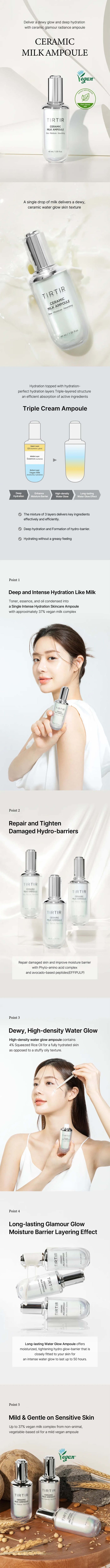 TIRTIR Ceramic Milk Ampoule