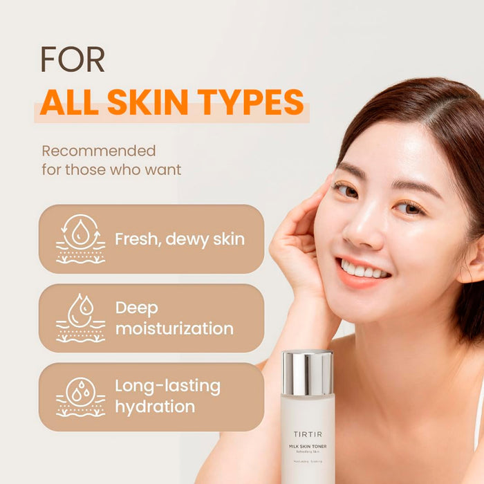 TIRTIR Milk Skin Toner 5.07oz/ 150ml