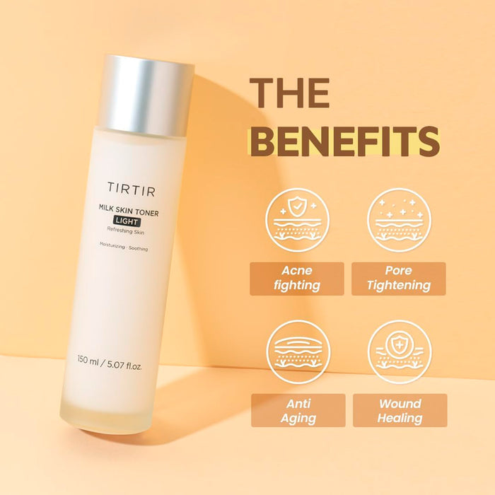 TIRTIR Milk Skin Toner Light 5.07oz/ 150ml