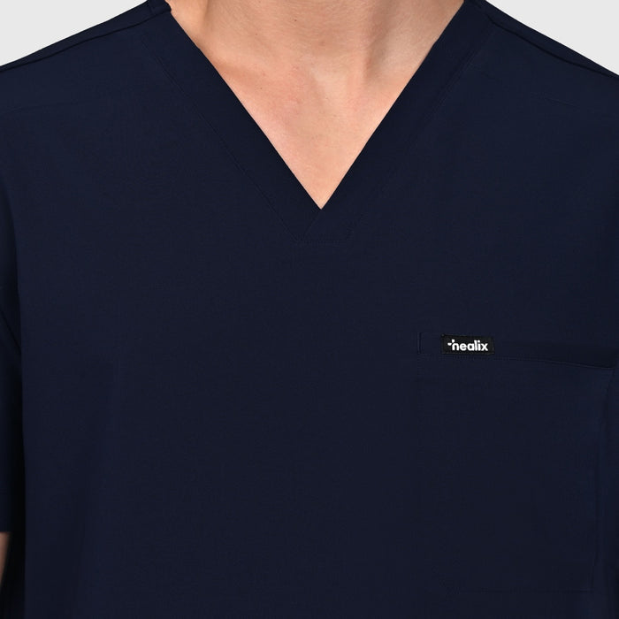 Trio Three-Pocket Scrub Top