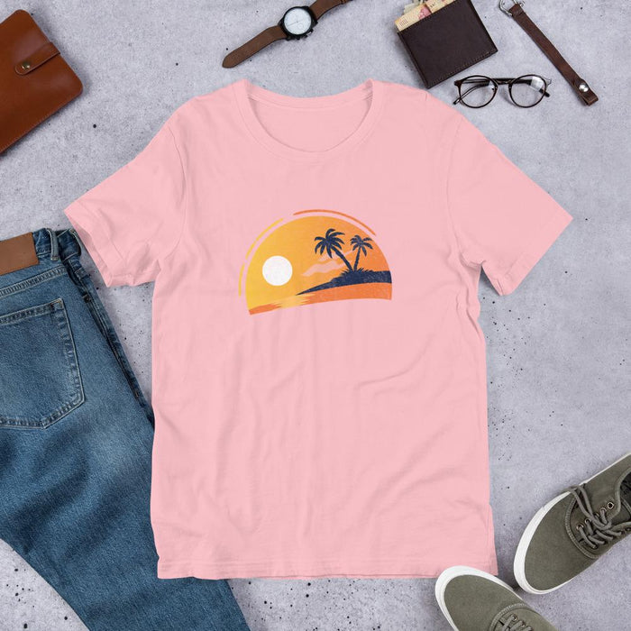 Tropical Sunset Unisex T-Shirt - Billyforce Shop