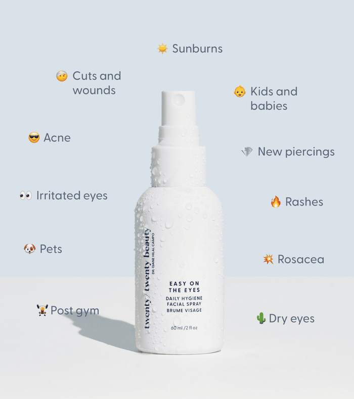 Twenty / Twenty Beauty Easy on the Eyes Daily Hygiene Facial Spray