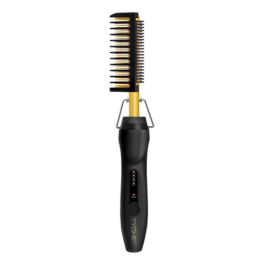 Tyche Silky Pressed Comb with 2 Anti-Scald