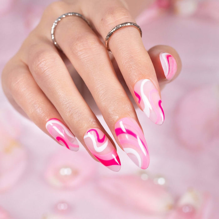 RARJSM ® Valentine's Day 6 Colors Barbie Pink Nail Gel Polish Set