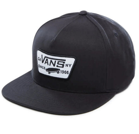 VANS FULL PATCH SNAPBACK HAT