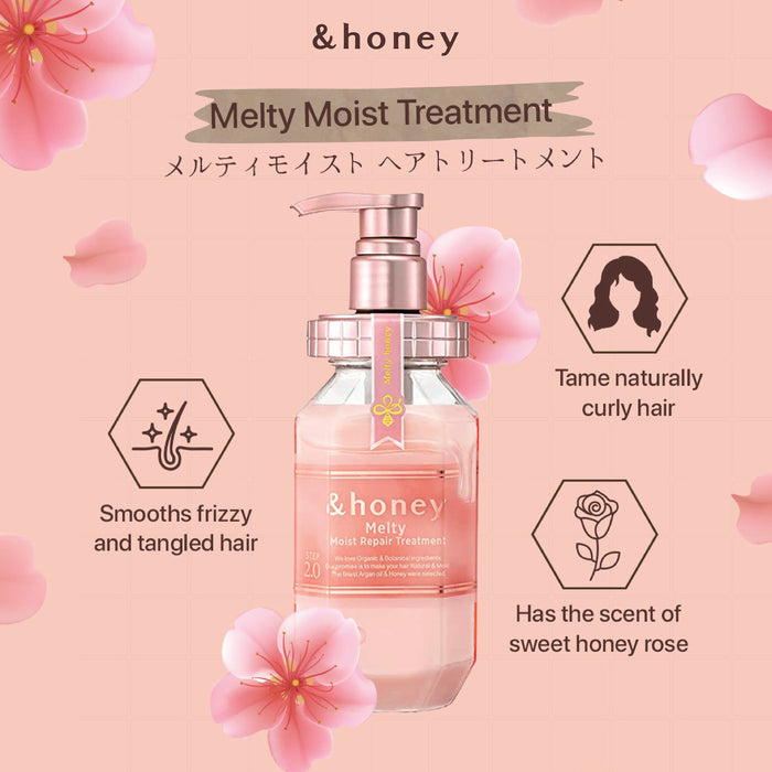 ViCREA &honey Melty Moist Repair Hair Treatment 2.0 445 ml