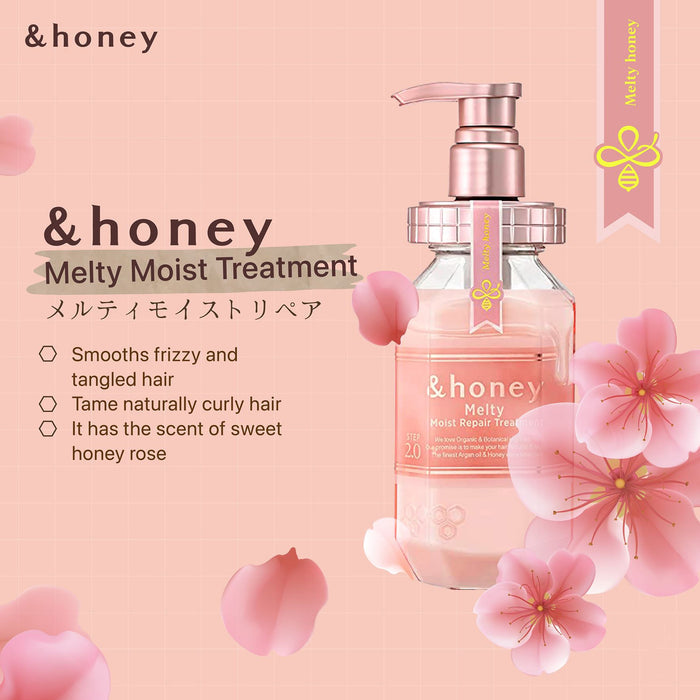ViCREA &honey Melty Moist Repair Hair Treatment 2.0 445 ml
