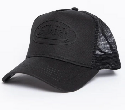 Von Dutch All Black Trucker