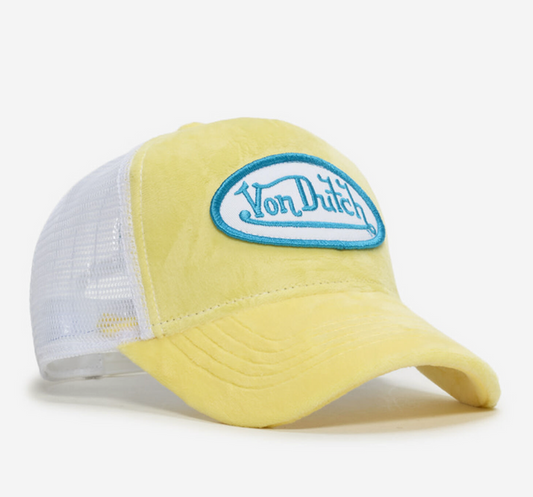 Von Dutch Yellow Suede Trucker