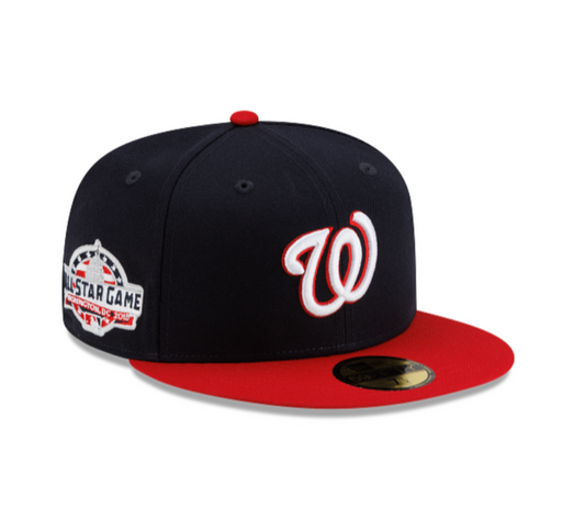 Washington Nationals Navy and Red 2018 ASG 59FIFTY Fitted
