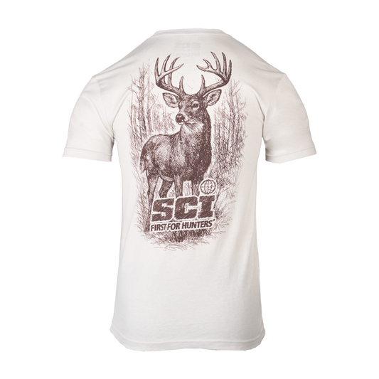 Whitetail Charcoal Tee