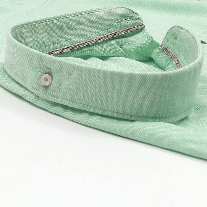 Winter Green Mint Oxford Shirt.