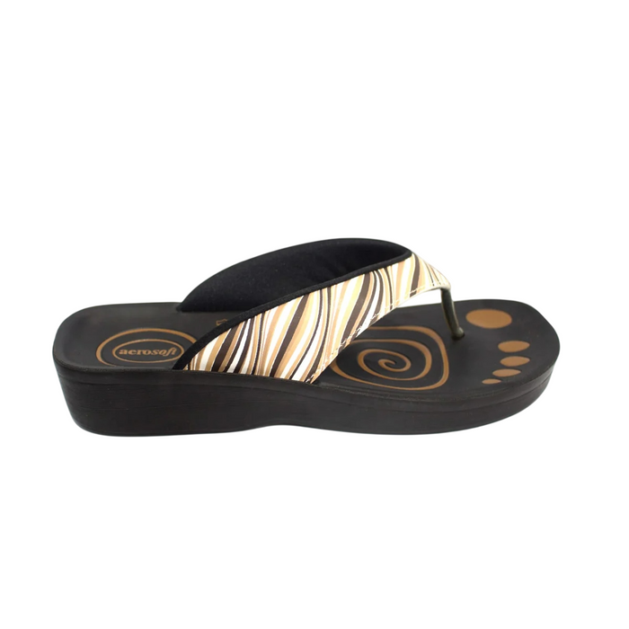 WOMEN SLIPPER A-0894 BROWN