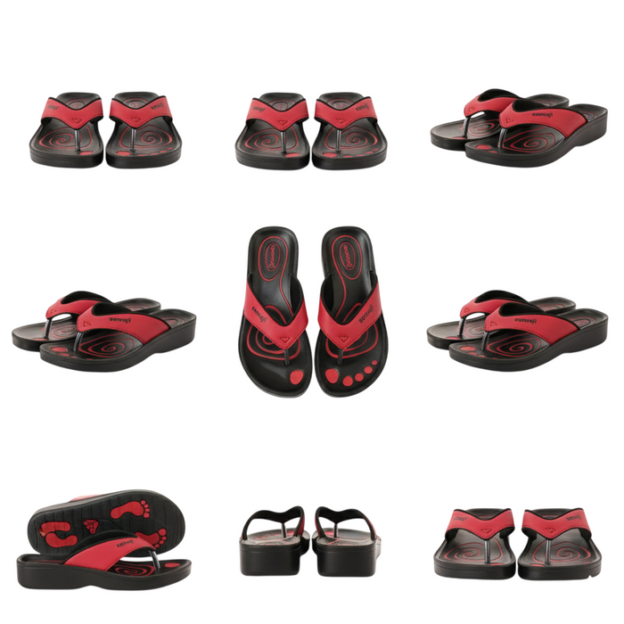 WOMEN SLIPPER LA 0801 RED