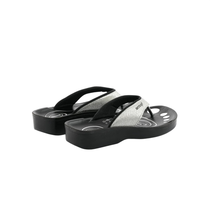 WOMEN SLIPPER LA 0825 SILVER