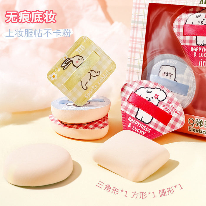 xixi - Soft Makeup Puff Set