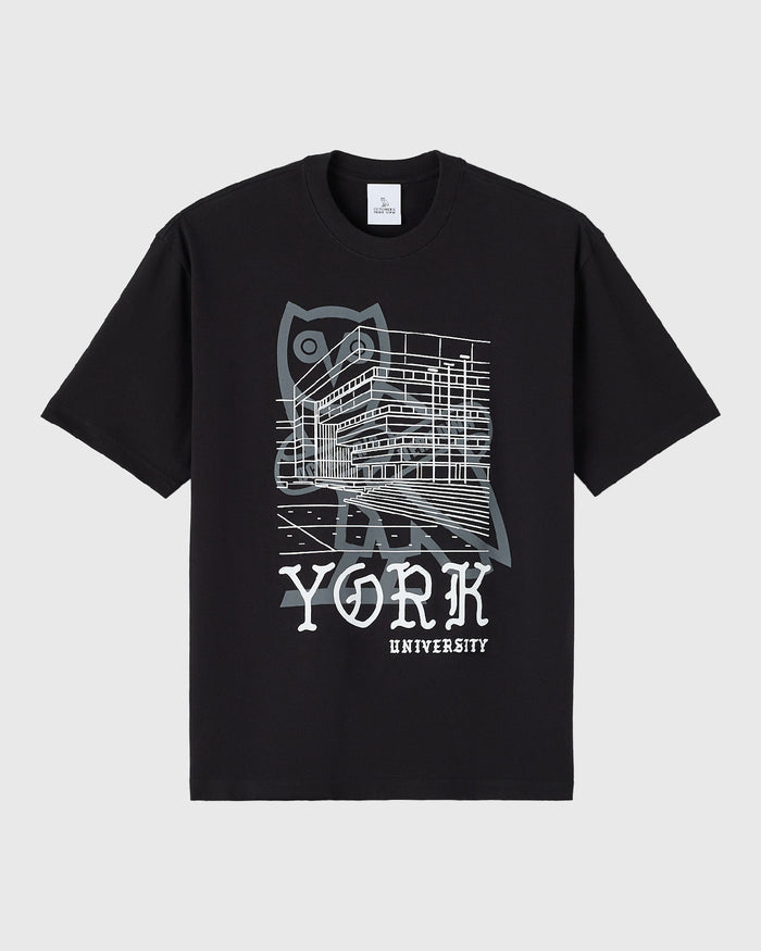 York University Heavy Weight Tee - Black