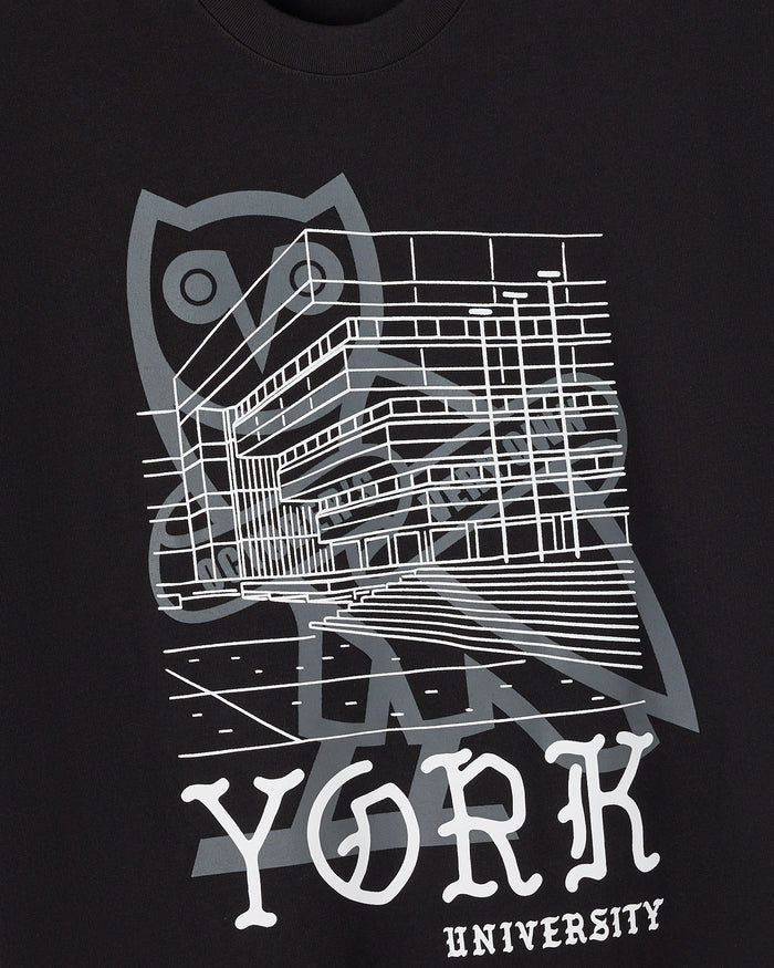 York University Heavy Weight Tee - Black