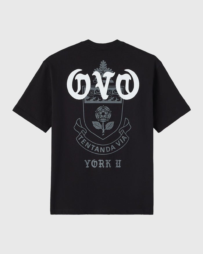 York University Heavy Weight Tee - Black